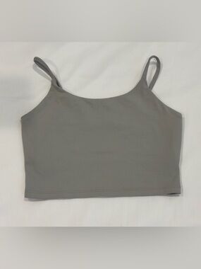 Seamless Spaghetti Strap Brami - Gray